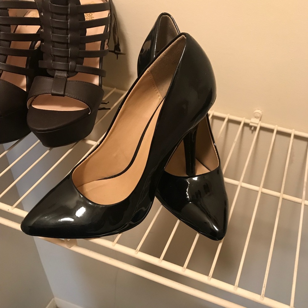 Black heels